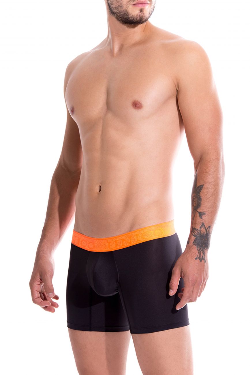 Unico 19160100214 COLORS Vigoroso Boxer Briefs Black