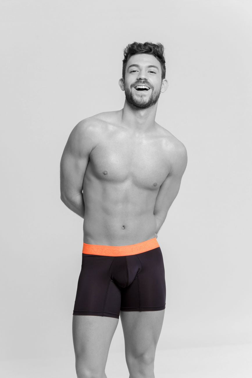 Unico 19160100214 COLORS Vigoroso Boxer Briefs Black
