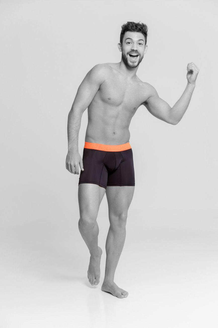 Unico 19160100214 COLORS Vigoroso Boxer Briefs Black