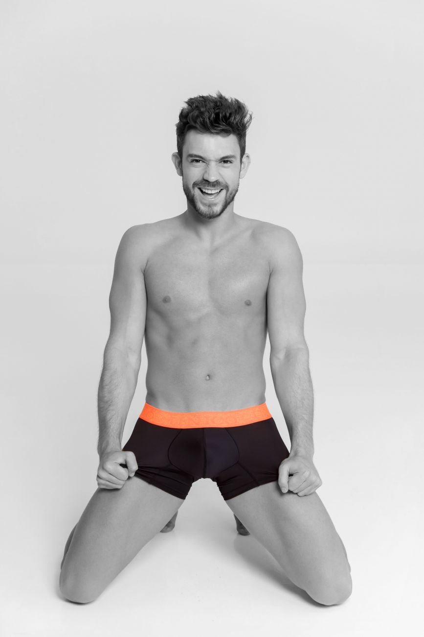 Unico 19160100214 COLORS Vigoroso Boxer Briefs Black