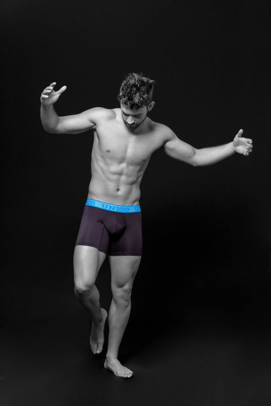 Unico 19160100215 COLORS Dinamico Boxer Briefs Black