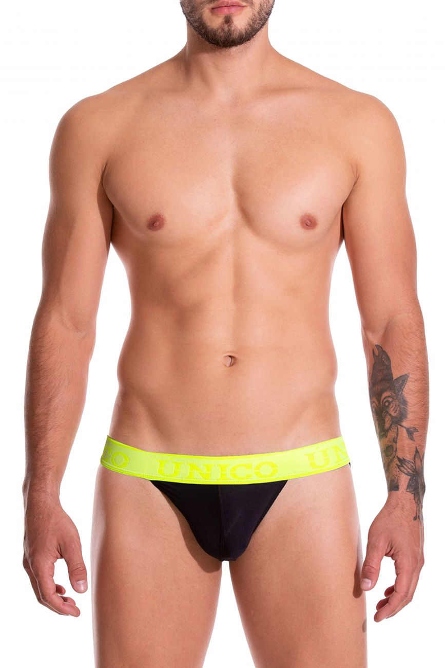 Unico 19160301212 COLORS Corriente Jockstrap Black