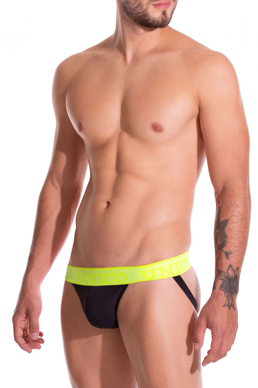 Unico 19160301212 COLORS Corriente Jockstrap Black