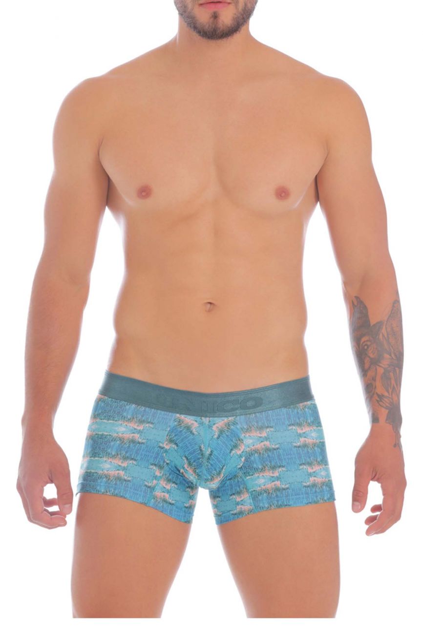 Unico 20070100131 Waterfront Trunks Blue Printed