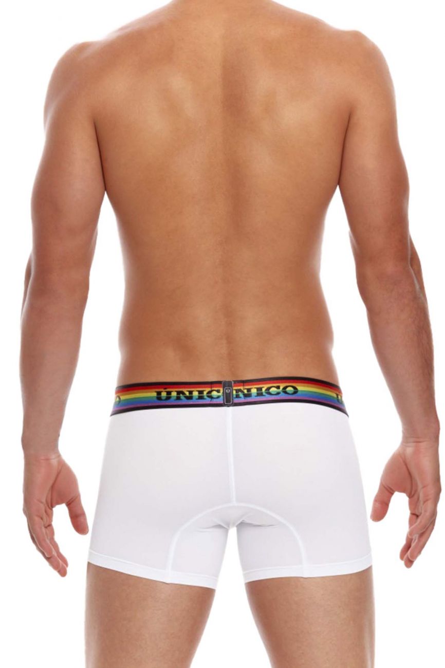 Unico 21050100101 Love Wins Trunks White