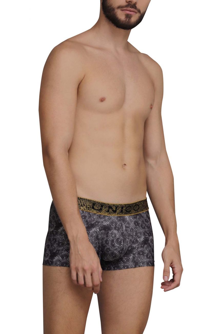 Unico 21070100120 Accent Trunks Black Printed