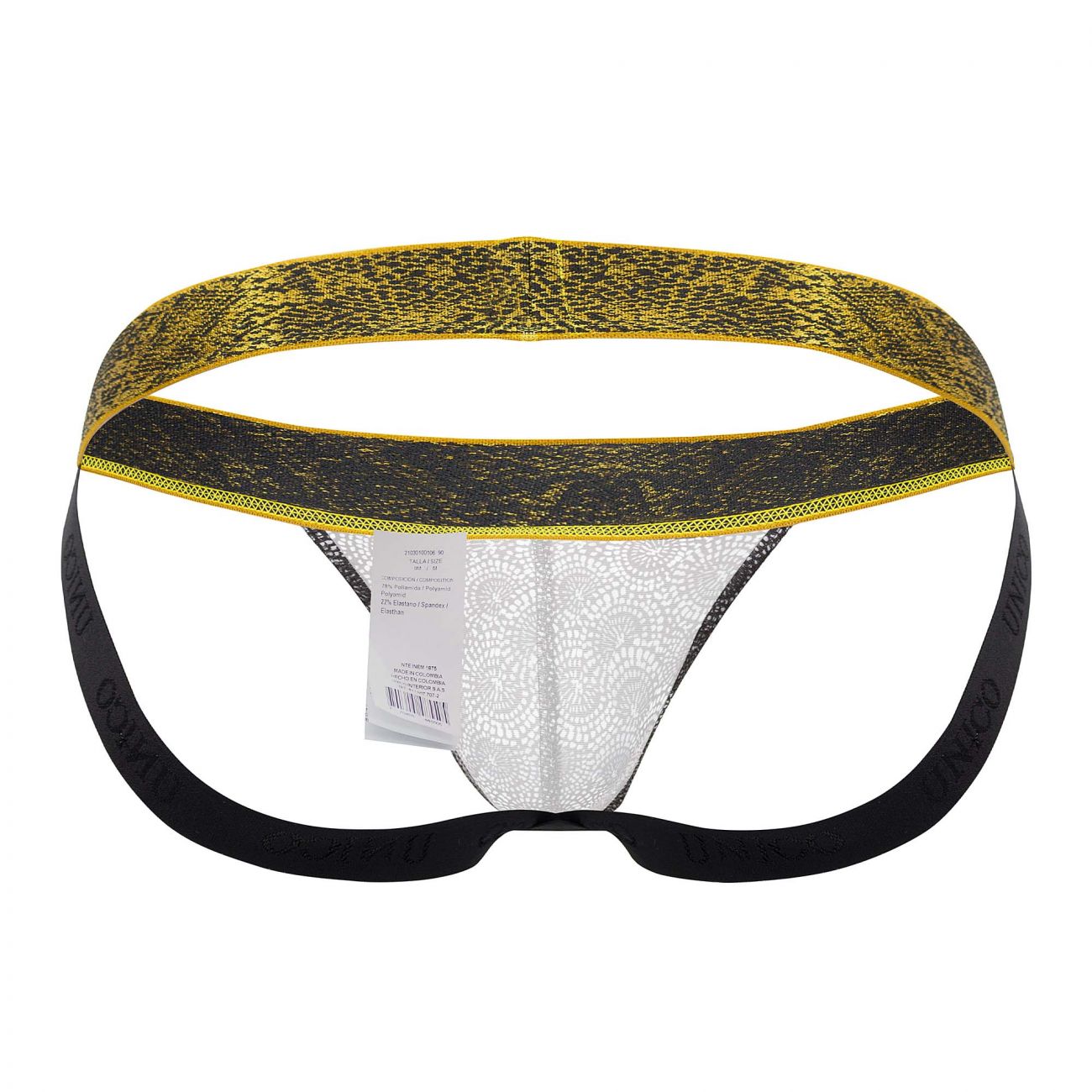 Unico 21070301220 Accent Jockstrap Black