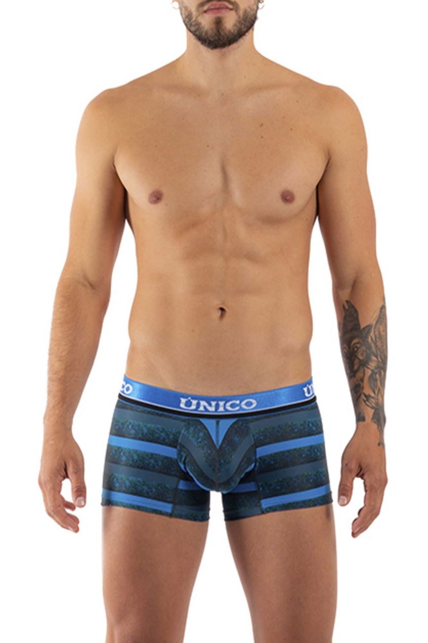 Unico 21100100115 Hard tinted Trunks Blue Multi