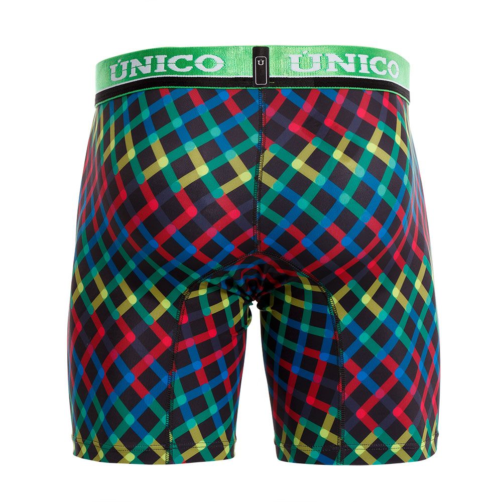Unico 21100100211 Color-X Boxer Briefs Green Mutli