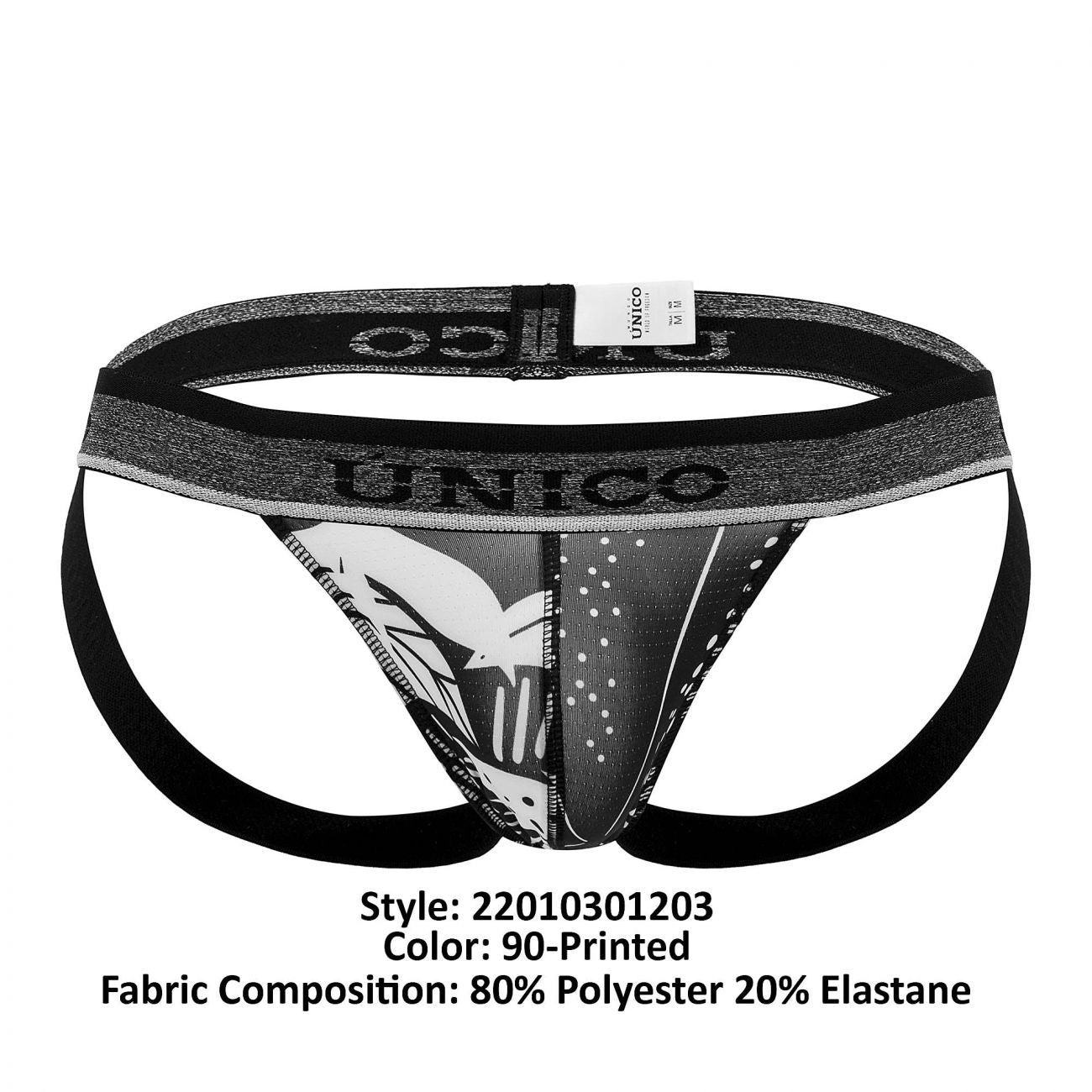 Unico 22010301203 Siluetas Jockstrap Printed