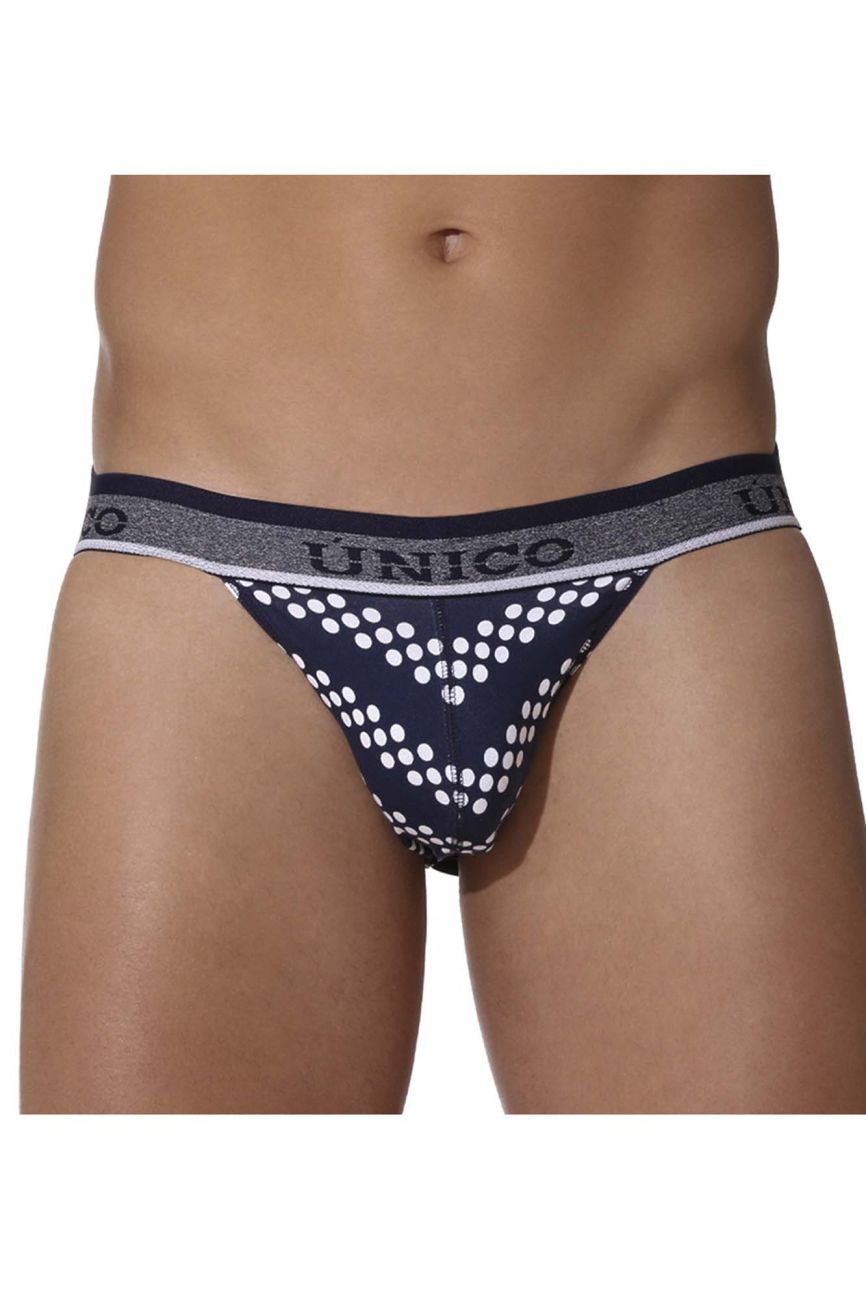 Unico 22010301206 Cristales Jockstrap Blue Printed