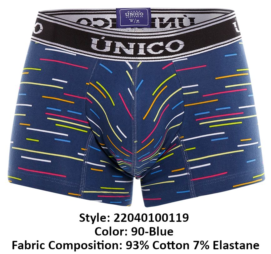 Unico 22040100119 Ficus Trunks Blue Printed