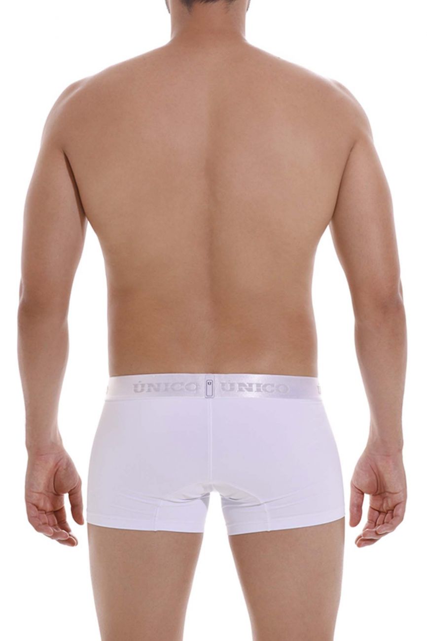 Unico 22120100101 Cristalino A22 Trunks White Plus Sizes