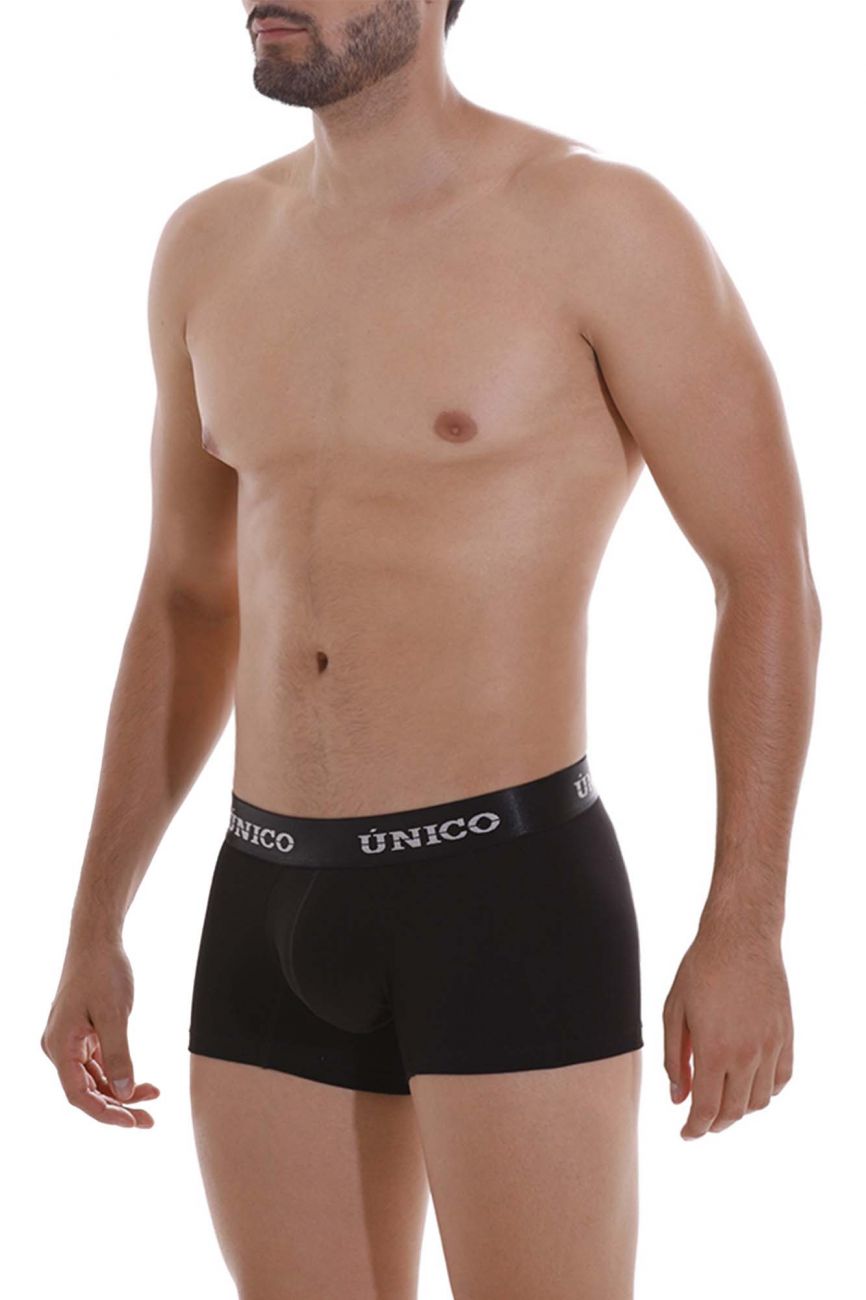 Unico 22120100103 Intenso A22 Trunks Black Plus Sizes