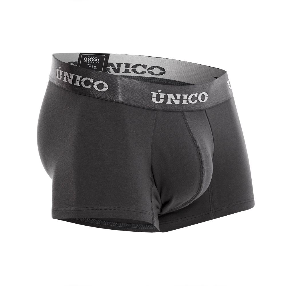 Unico 22120100104 Asfalto A22 Trunks Dark Gray Plus Sizes