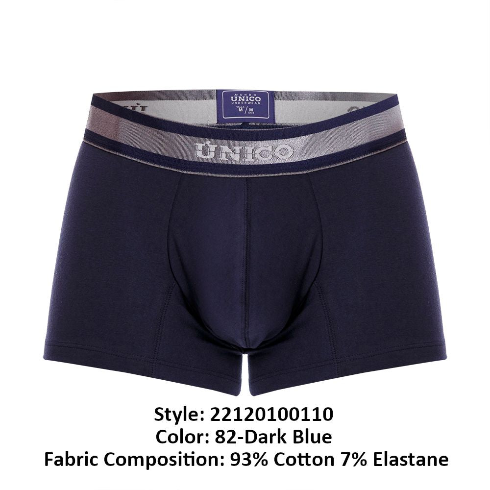 Unico 22120100110 Cardenal A22 Trunks Dark Blue Plus Sizes