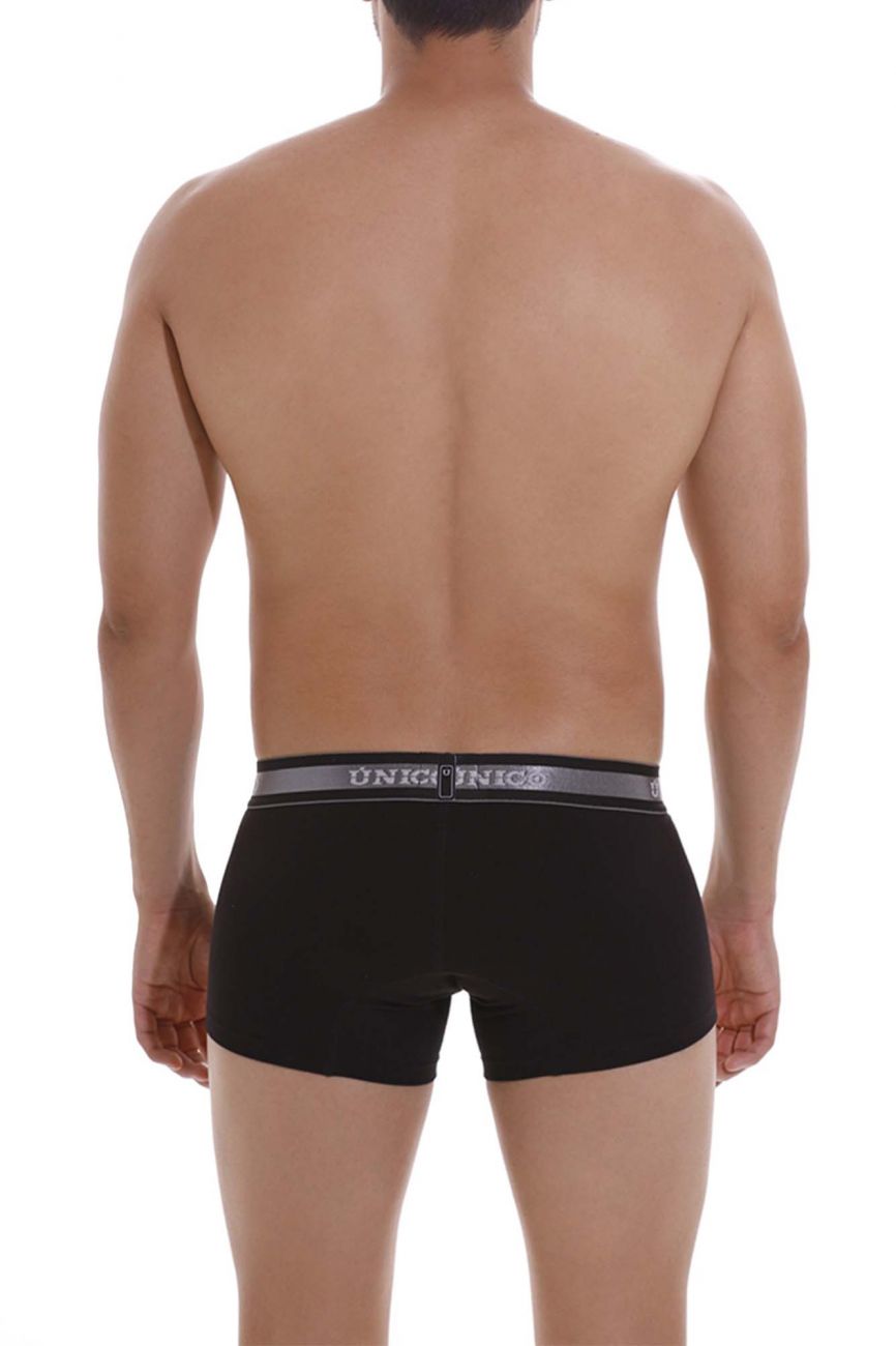 Unico 22120100111 Nebuloso A22 Trunks Black Plus Sizes