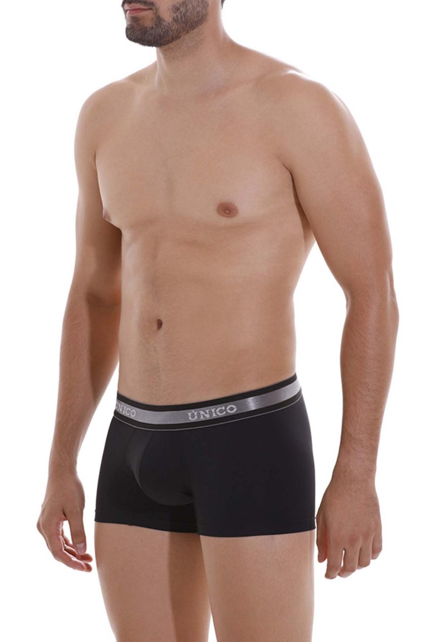Unico 22120100114 Nebuloso M22 Trunks Black Plus Sizes