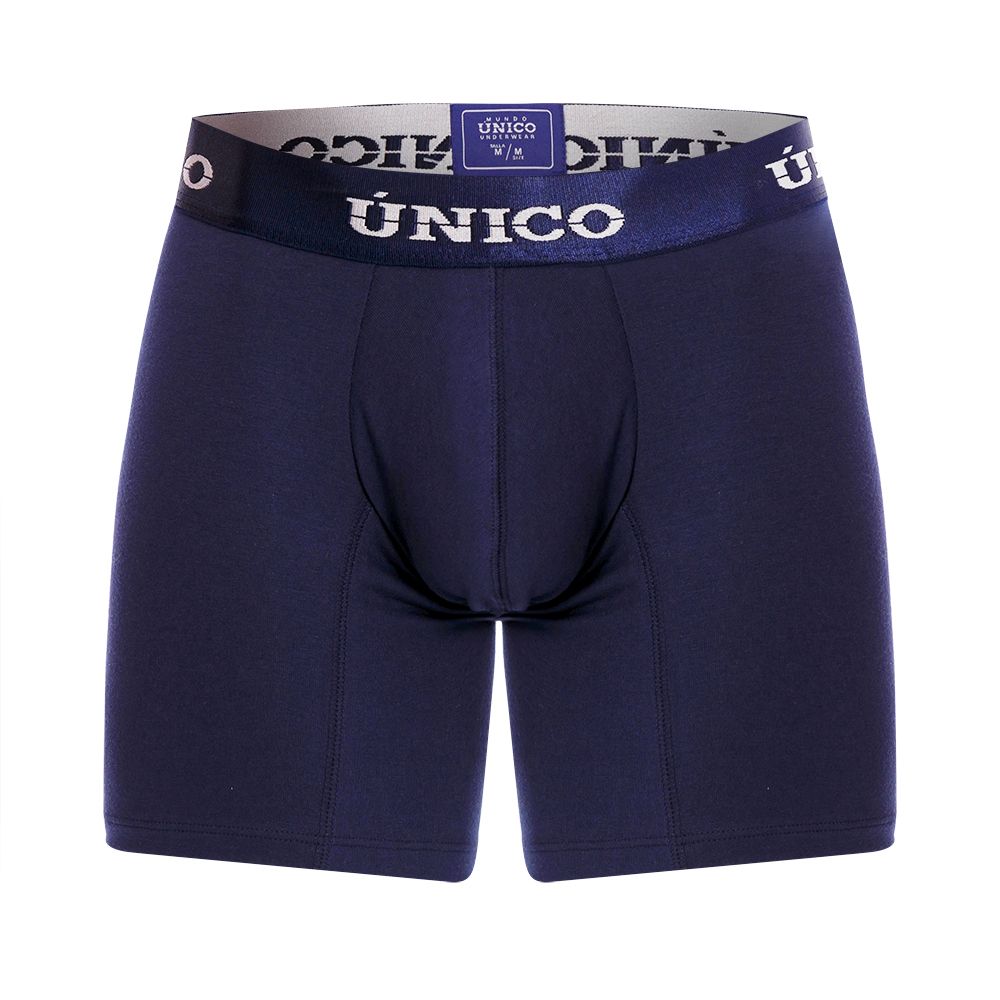 Unico 22120100202 Profundo A22 Boxer Briefs Dark Blue Plus Sizes