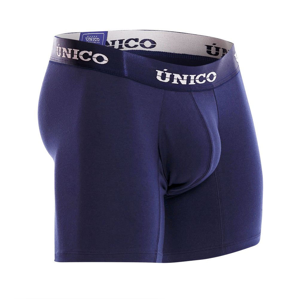 Unico 22120100206 Profundo M22 Boxer Briefs Dark Blue Plus Sizes