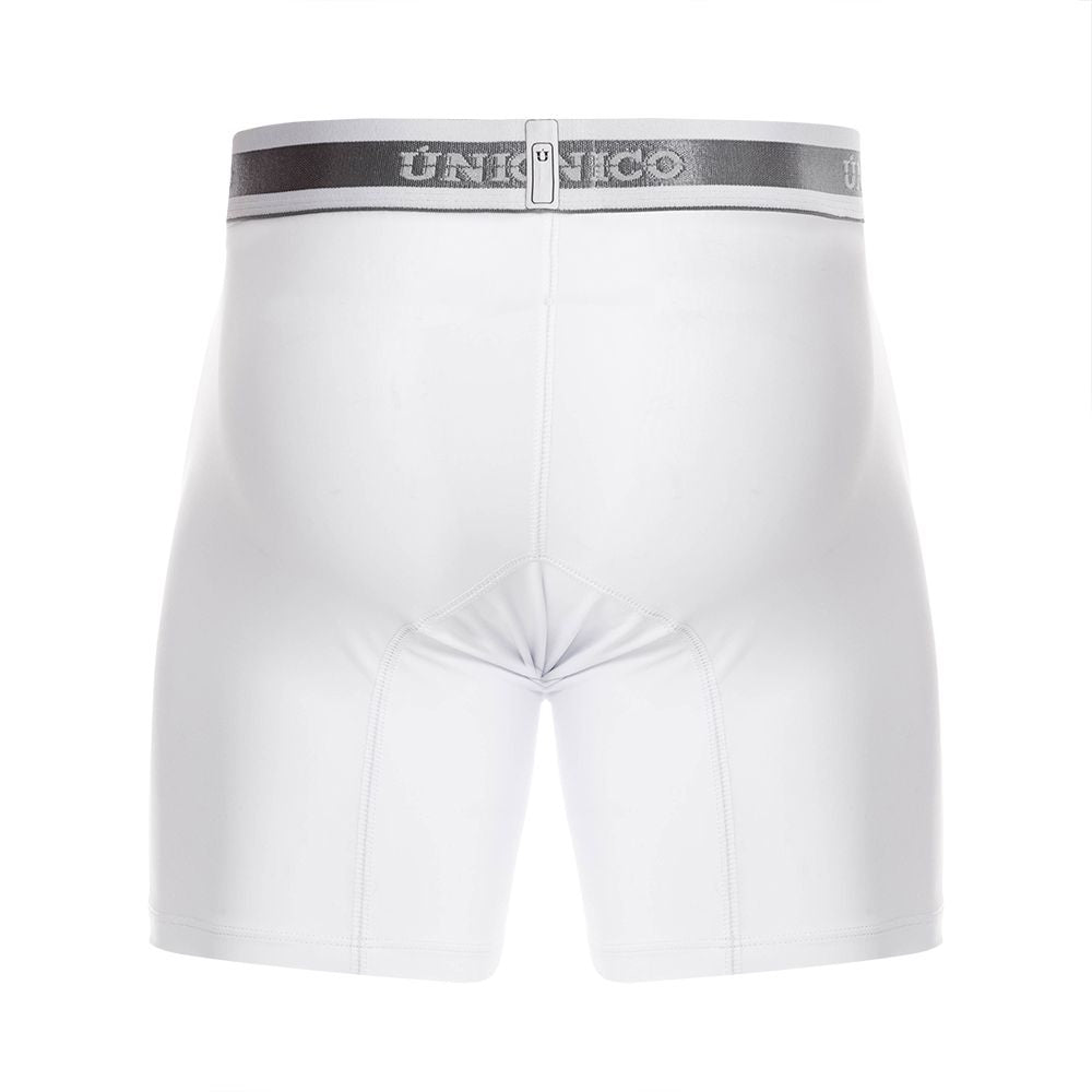 Unico 22120100209 Lustre A22 Boxer Briefs White Plus Sizes