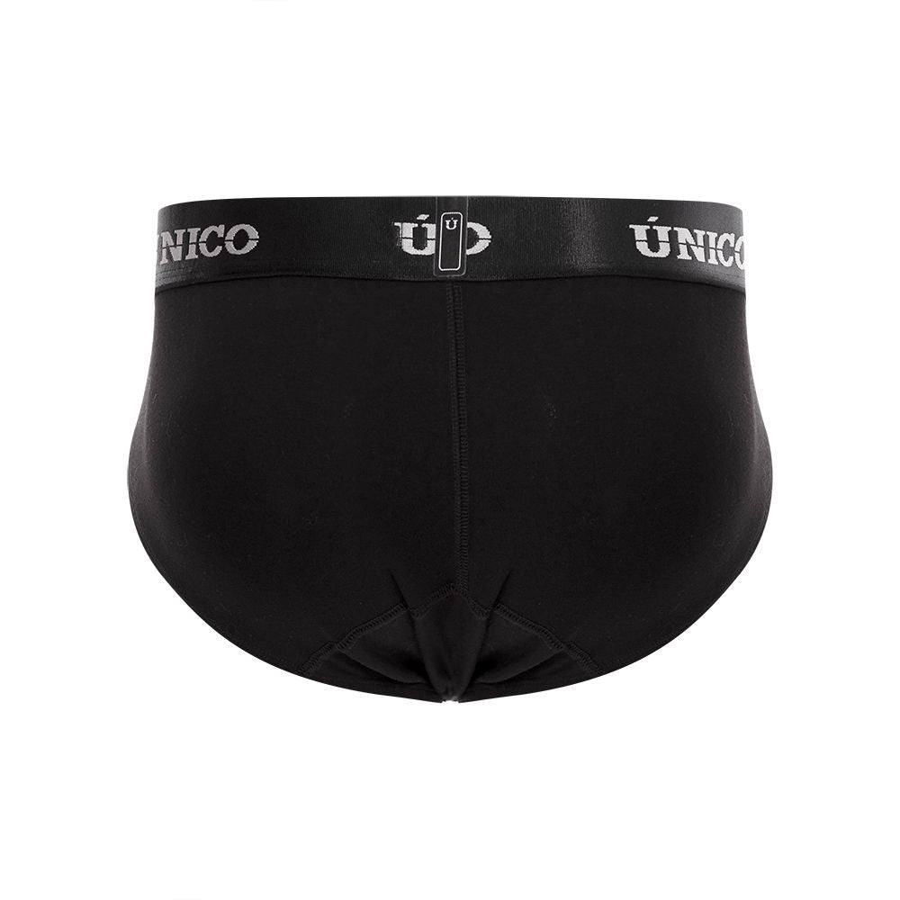 Unico 22120201103 Intenso A22 Briefs Black Plus Sizes
