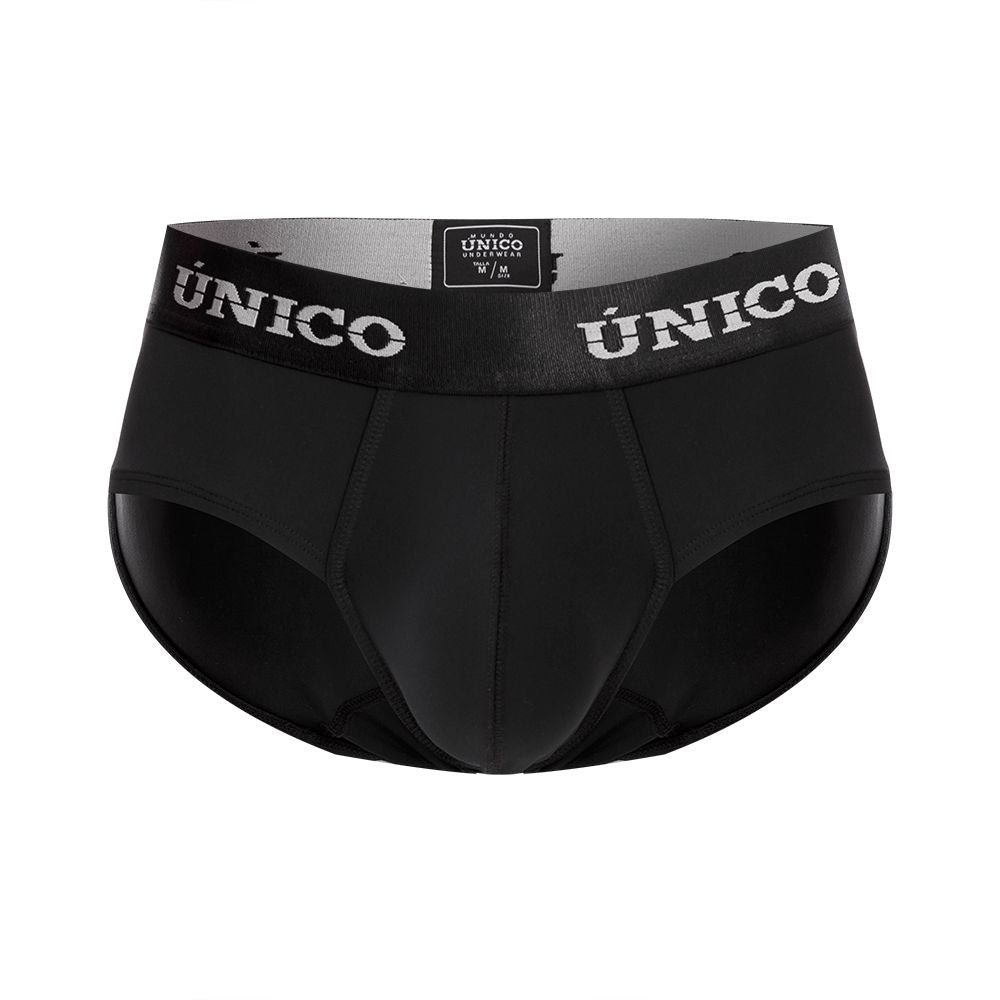 Unico 22120201107 Intenso M22 Briefs Black Plus Sizes