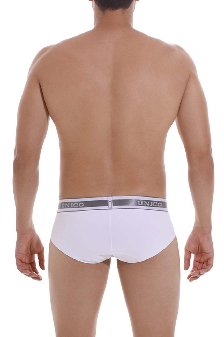 Unico 22120201109 Lustre A22 Briefs White Plus Sizes