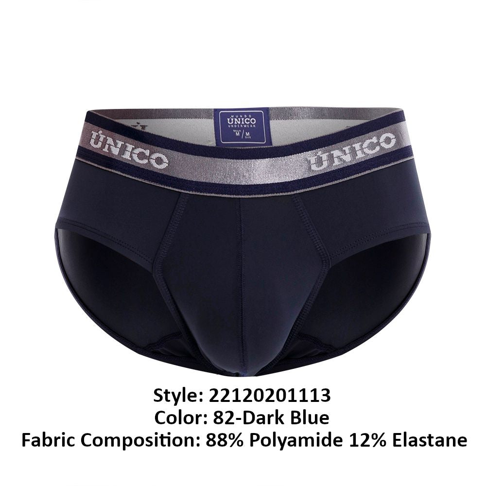 Unico 22120201113 Cardenal M22 Briefs Dark Blue Plus Sizes