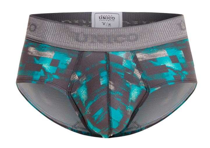 Unico 23050201104 Escaque Briefs Green