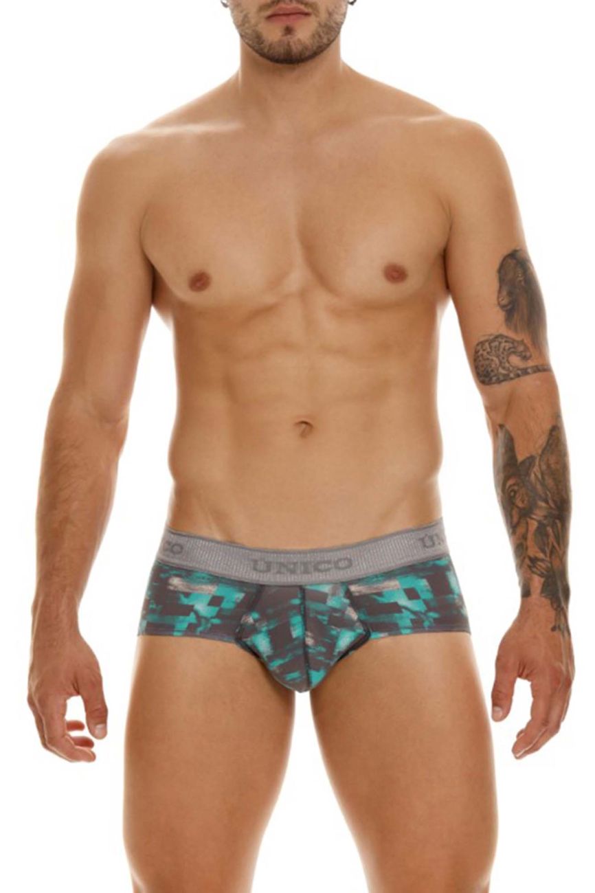 Unico 23050201104 Escaque Briefs Green