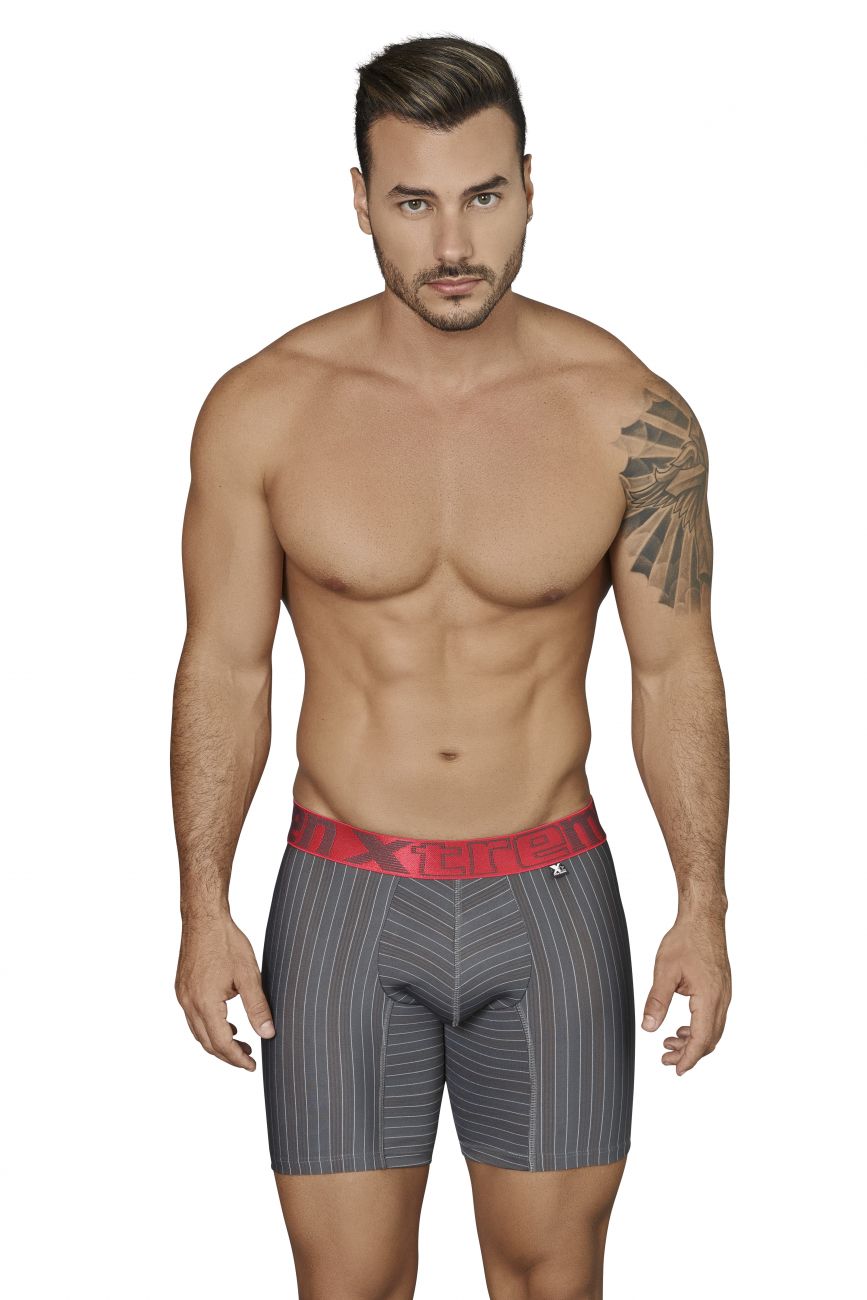 Xtremen 51419 Boxer Briefs Microfiber Stripes