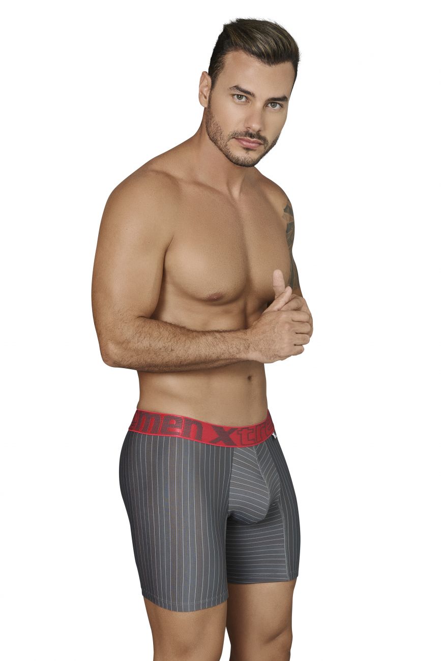 Xtremen 51419 Boxer Briefs Microfiber Stripes