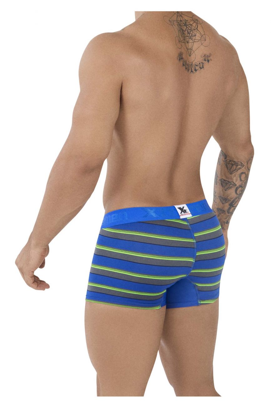 Xtremen 51475C Microfiber Athletic Trunks Blue