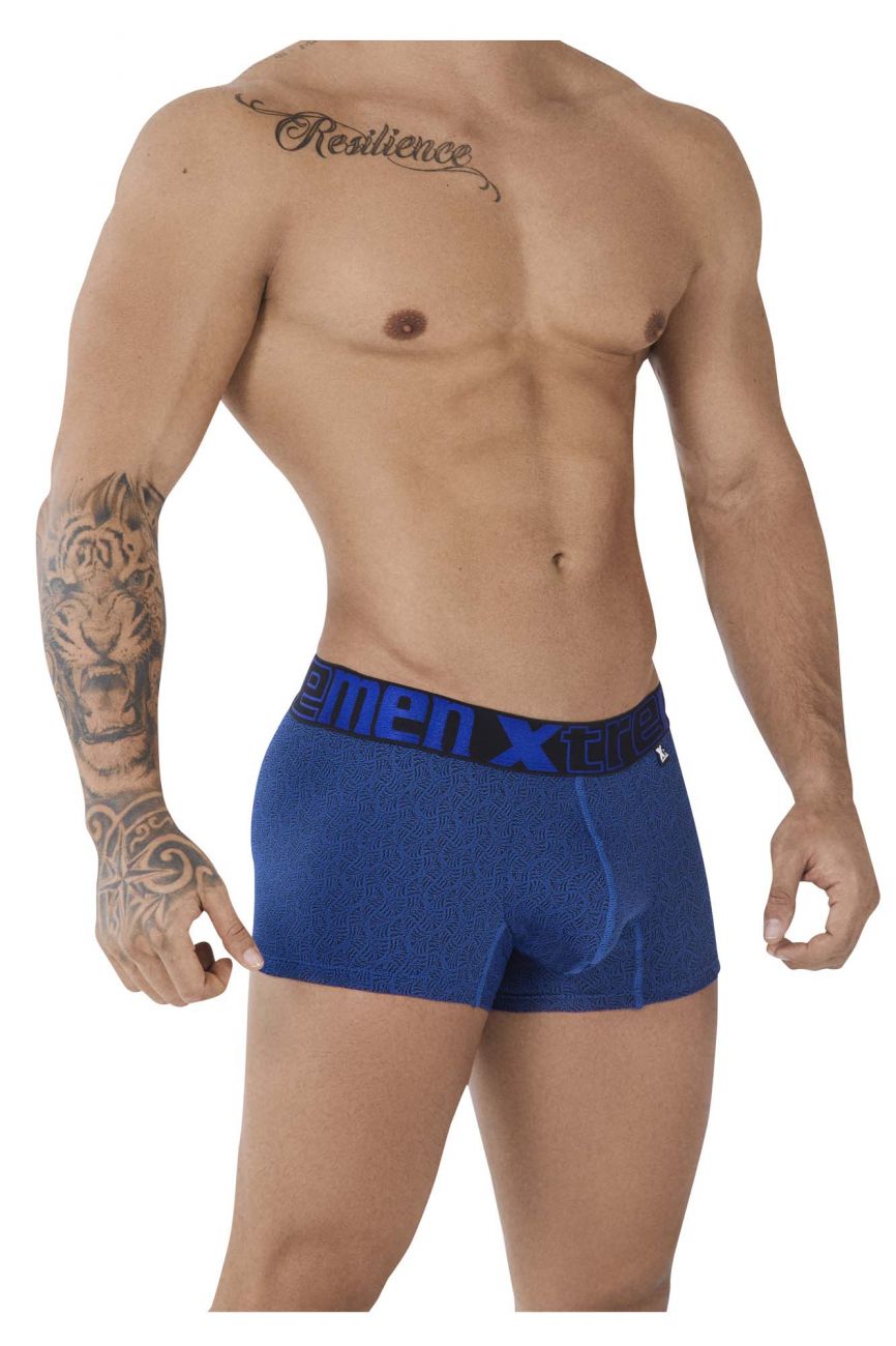Xtremen 51478C Microfiber Jacquard Trunks Royal