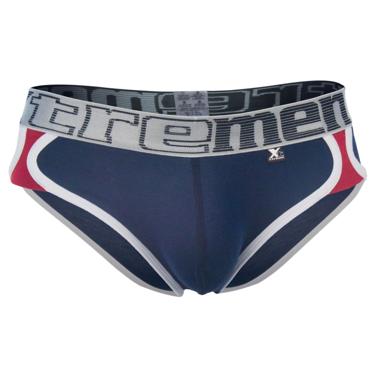 Xtremen 91014-3 3PK Briefs Blue-Gray-Blue