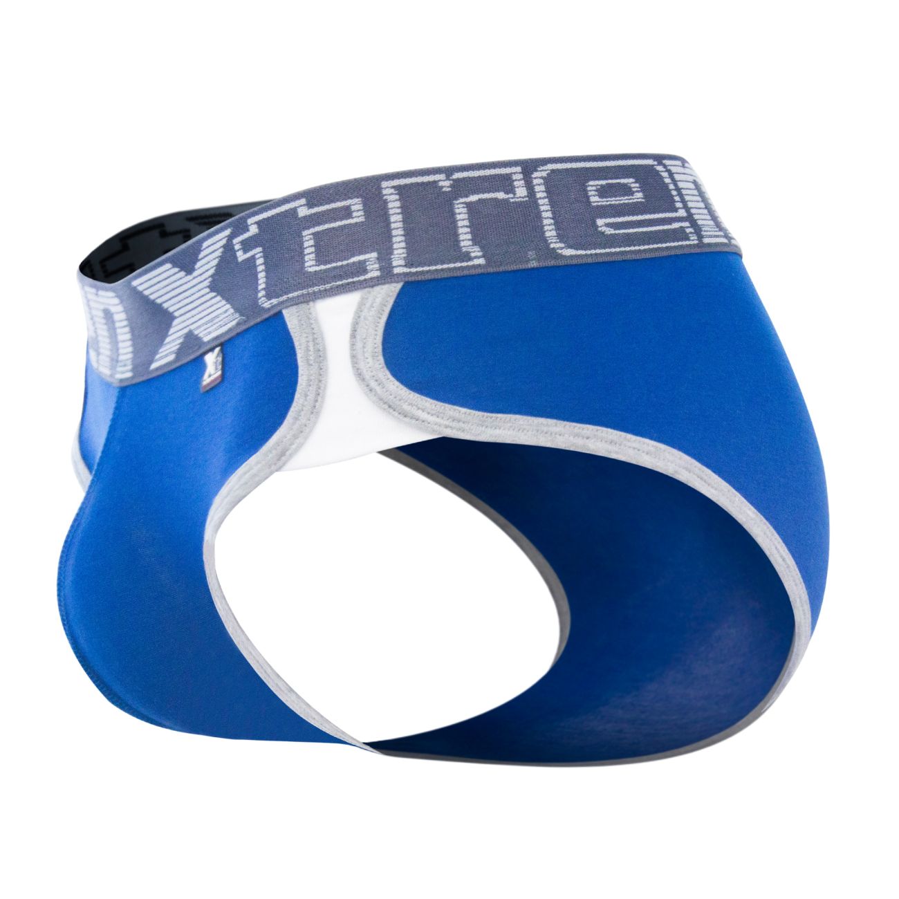 Xtremen 91014-3 3PK Briefs Blue-Gray-Blue