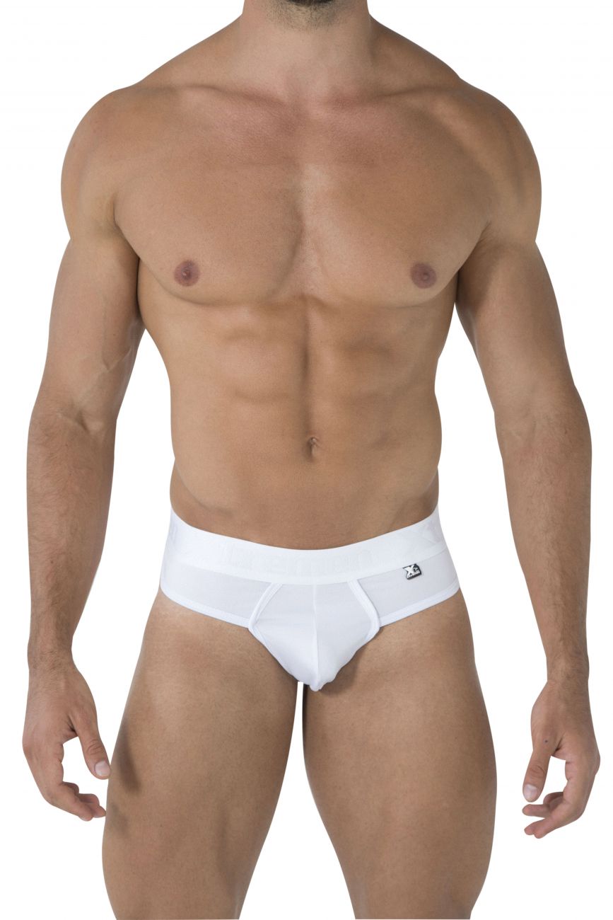 Xtremen 91031-3 3PK Piping Thongs Black White Gray