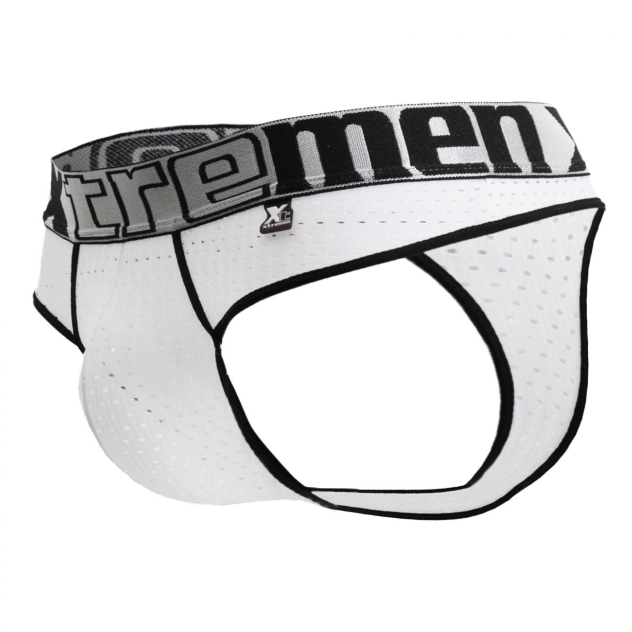 Xtremen 91036X-3 3PK Thongs White-Gray-Blue Plus Sizes