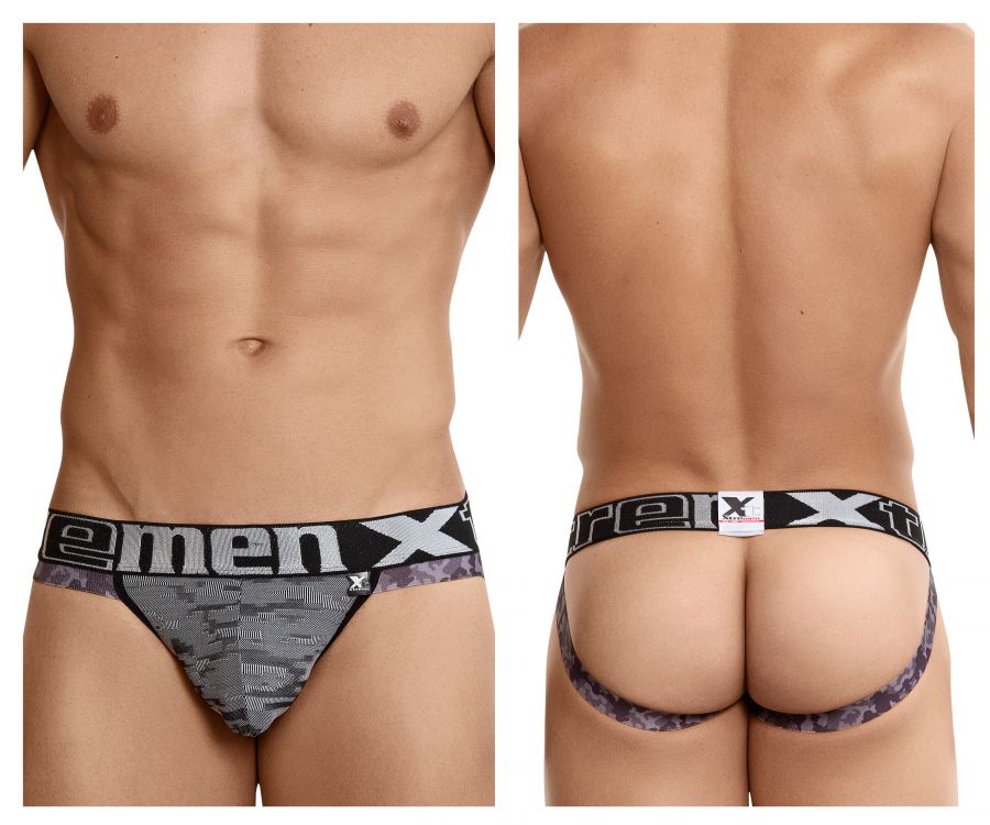 Xtremen 91046 Jacquard Camouflage Jockstrap