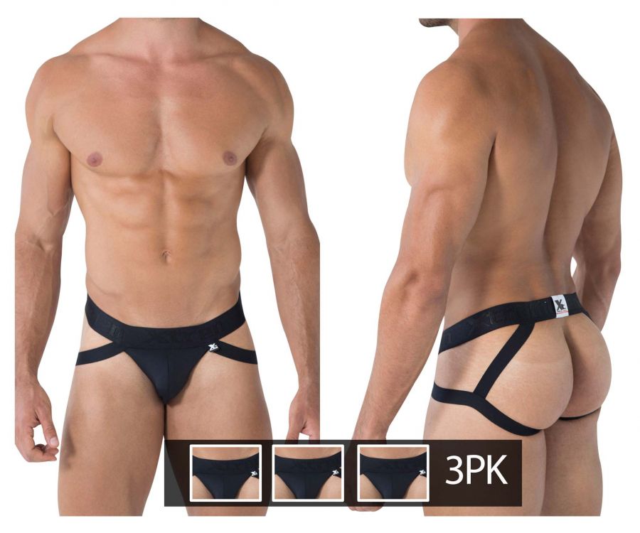 Xtremen 91054-3 Double Strap Jockstrap