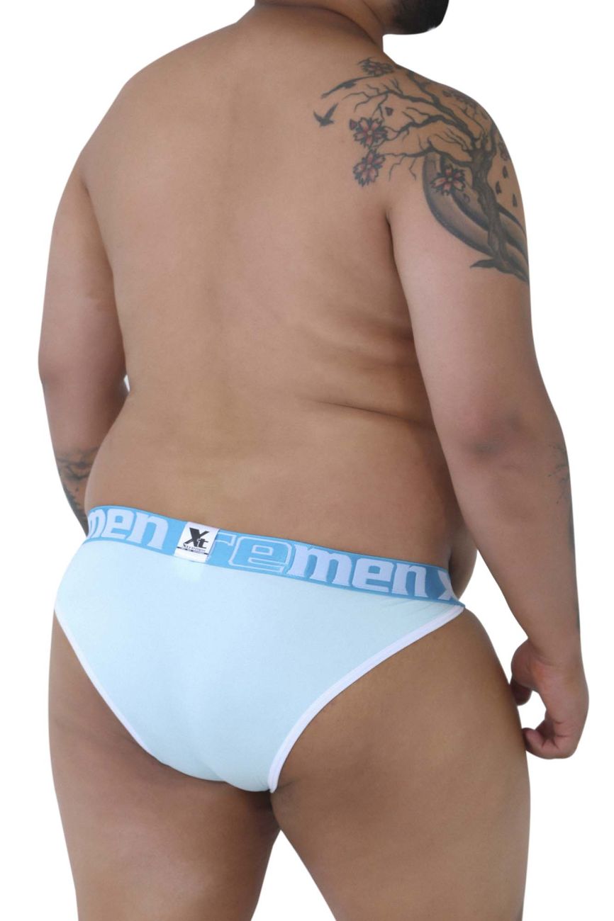 Xtremen 91057X-3 3PK Bikini Gray-Blue-Pink Plus Sizes