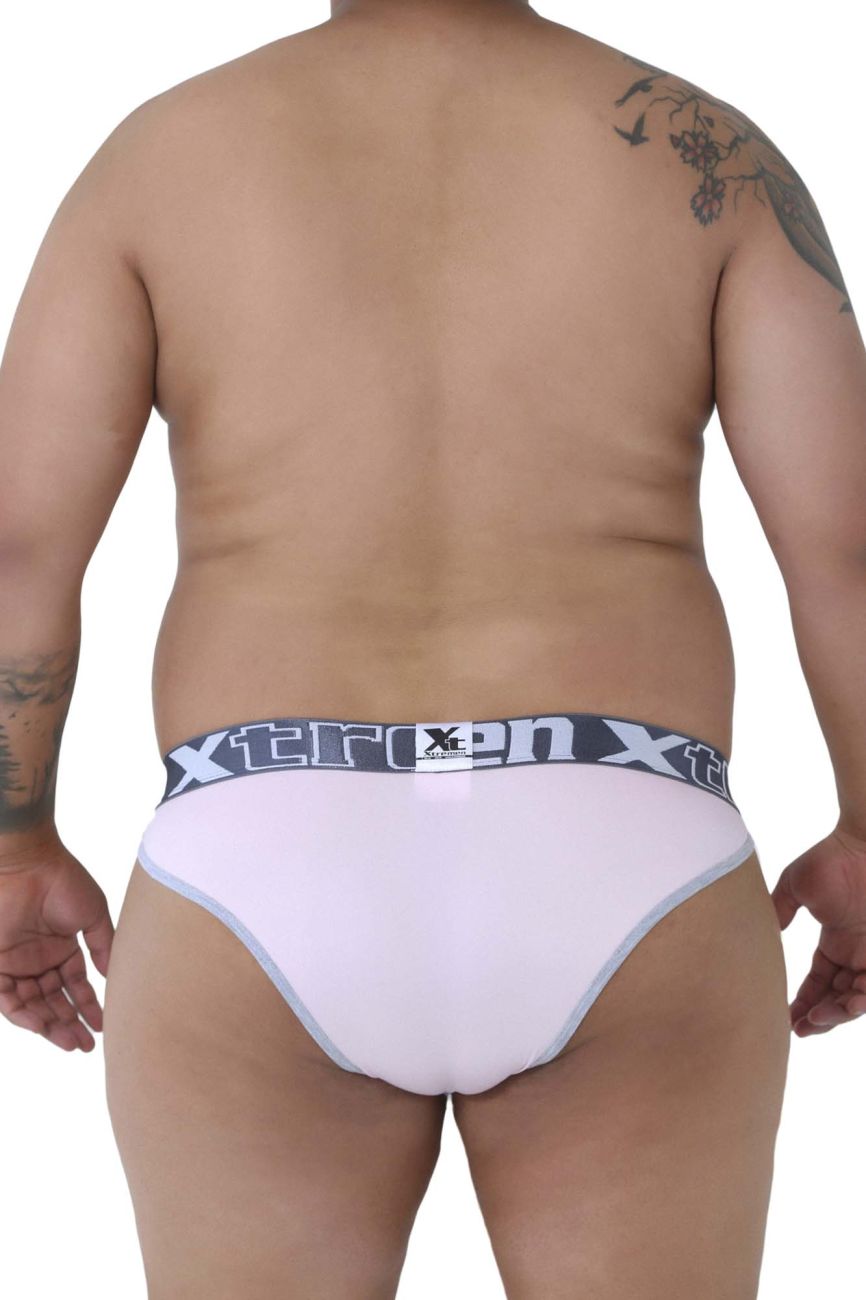 Xtremen 91057X-3 3PK Bikini Gray-Blue-Pink Plus Sizes