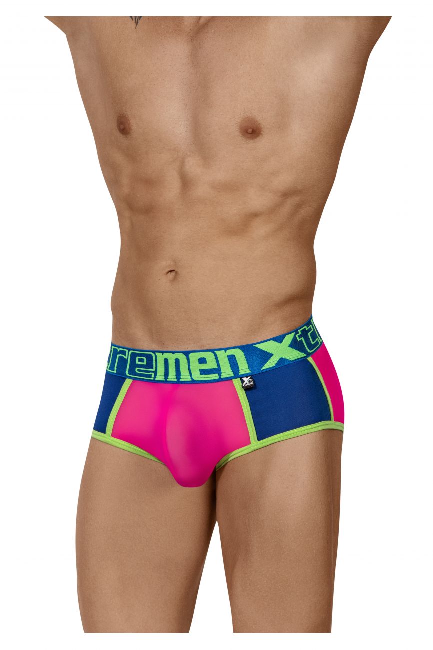 Xtremen 91061 Peekaboo Mesh Briefs