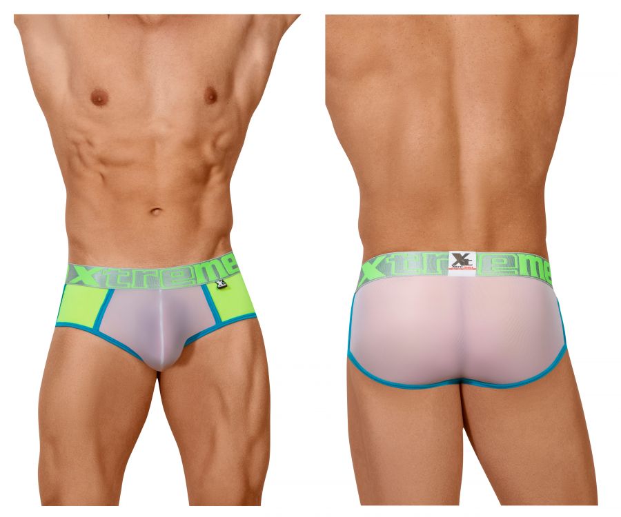 Xtremen 91061 Peekaboo Mesh Briefs