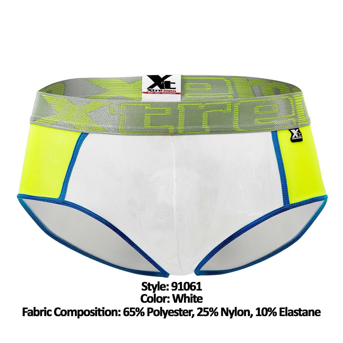 Xtremen 91061 Peekaboo Mesh Briefs