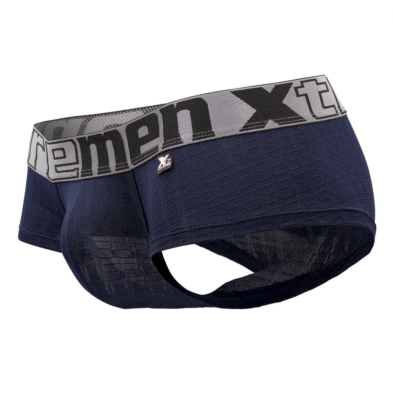 Xtremen 91059 Peekaboo Mesh Briefs Blue –  - Men's  Underwear and Swimwear