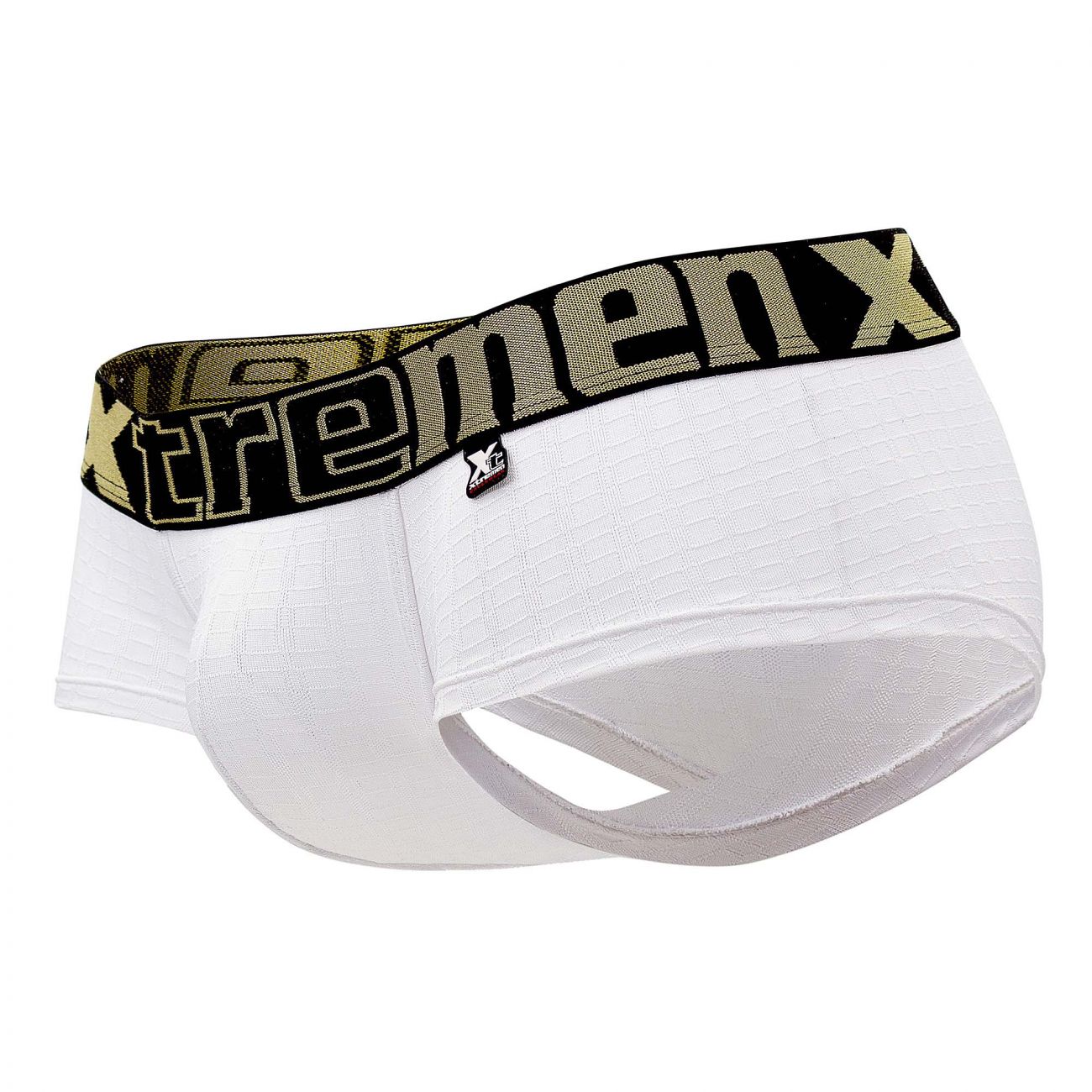 Xtremen 91067 Geometric Jacquard Briefs