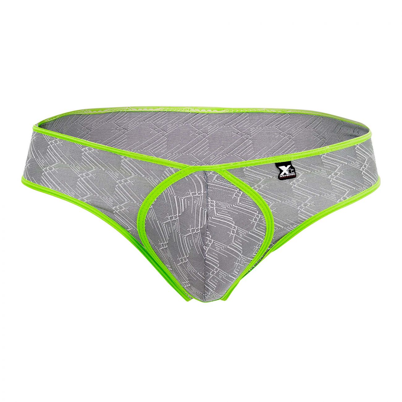 Xtremen 91077 Microfiber Jacquard Thongs Gray