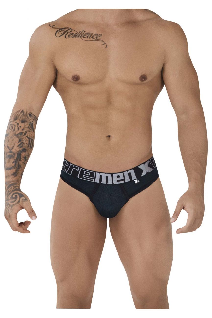 Xtremen 91087 Microfiber Jacquard Thongs Green